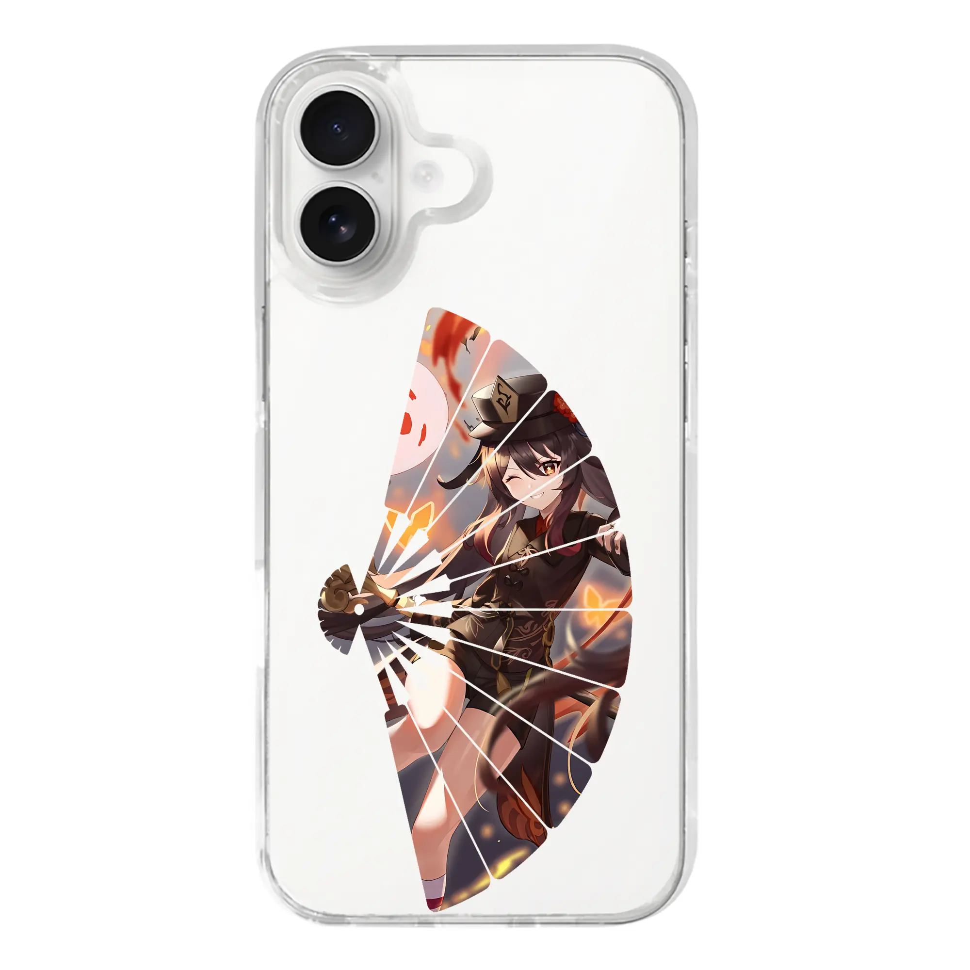 原 神 グッズ フータオ - iPhone 17シリーズ 透明スマホケース – 薄型・耐衝撃・精密フィット保護カバー